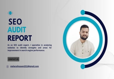 I Will Do a Professional Website SEO Audit and Provide Improvement Recommendations