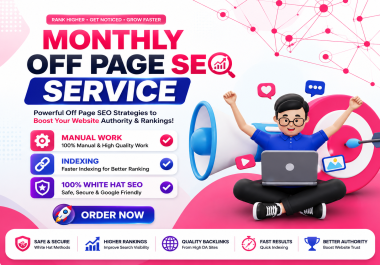 I will provide 120 off page SEO backlinks to improve your website rank