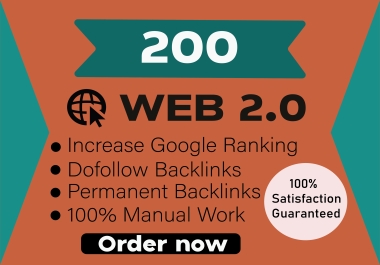 Boost Your Website Ranking with High-Quality SEO & Web 2.0 Backlinks