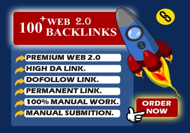 I Will Provide 100+ exclusive web 2.0 backlinks - With high quality PA & CA