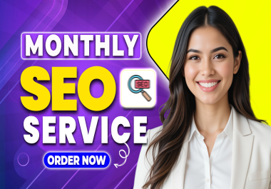 I will provide complete monthly SEO service with onpage and off page for google ranking