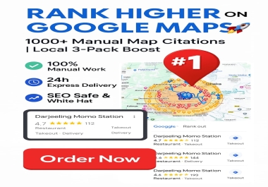 I will create 10000+ Google Map Citations-Rank #1 Guarenteed
