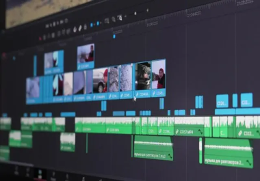 I will professionally edit your videos with smooth transitions and effects in 1 day