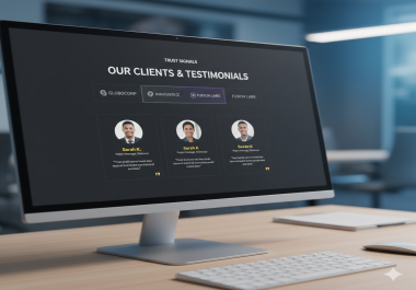 I will build a premium corporate website with high-end UI/UX and SEO