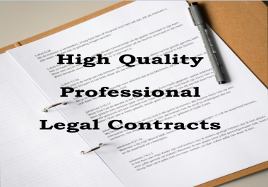 Legal contracts for employment,  Freelancers,  Real-estate,  Service,  Loan Agreements,  and more.