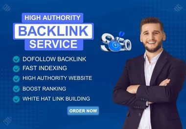 I will Provide High-Quality SEO Backlink Service to Increase your Website Authority
