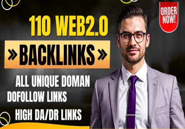 I Will Build 110 Powerful Web 2.0 Links to Strengthen Your SEO