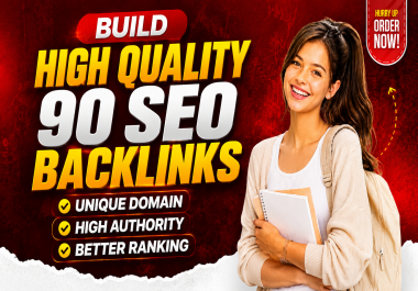 I Will Build 90 High Quality SEO Backlinks Manual Link Building