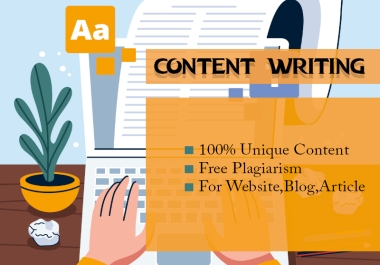 I will write original,  SEO friendly blog posts and website content with a personal touch