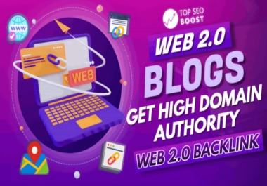Get 100 High-Authority Handmade Web 2.0 Backlinks