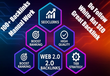 I will create authentic web 2.0 backlinks with manually content