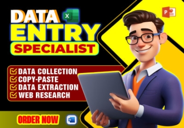 Virtual Assistant for Data Entry,  B2B Lead Generation