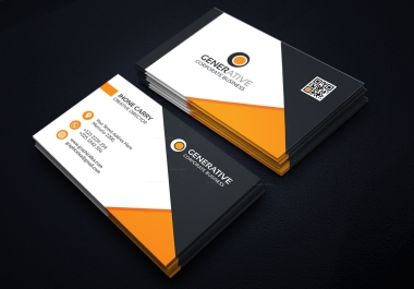 I will design a modern and professional business card for your brand