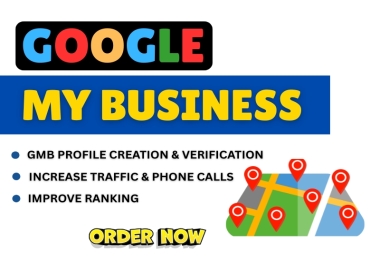 I will verify,  create,  setup,  optimize your google my business profile for ranking