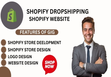 I will build a profitable Shopify dropshipping store for you