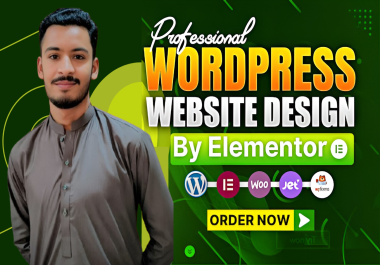 Design Stunning WordPress Website Development & Ecommerce Website