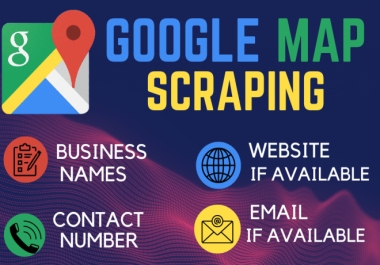 I will provide 100 Google Maps leads with verified business email phone and address
