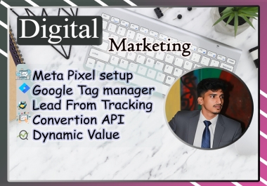 Boost your GA4,  Pixel,  GTM and lead tracking with a quick setup by me