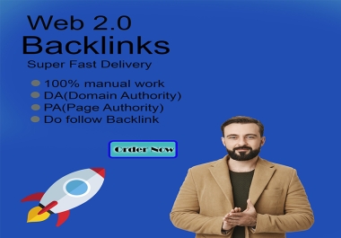 50+ High DA SEO Backlinks off page services with manual white hat link building