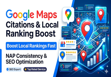 20,  000+ Google Map citations for local SEO and ranking boost