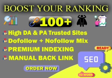 I will create high-authority profile backlinks manually for your website's SEO