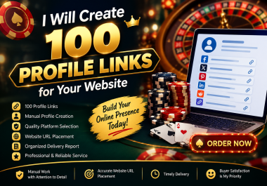 Create 100 Quality Profile Links