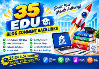 Premium Manual EDU Blog Comment Backlinks Powerful SEO Link Building