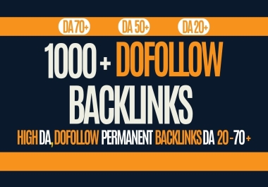 I Will Build 1000 High-Quality Dofollow SEO Backlinks for Better Search Visibility
