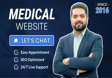 Develop any Healthcare, Medical or Dental Website wi...