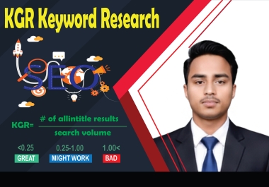 KGR keyword Research. KGR Keyword Research for Fast & Stable SEO Growth