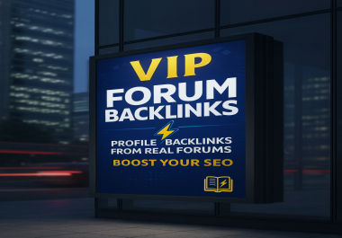 20 High Quality Forum Profile Backlinks for Safe SEO Ranking