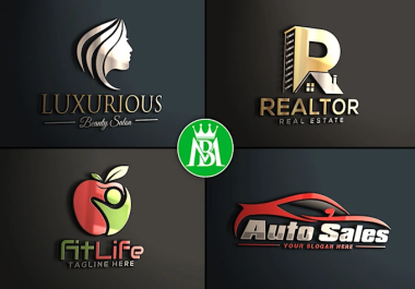 I will create human made brand identity and business logo design