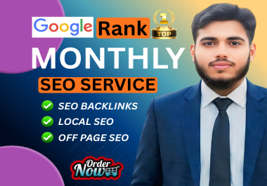 I will do monthly gmb ranking local seo service for google top ranking