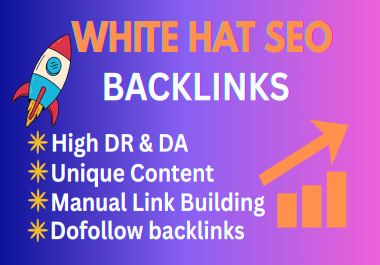 I Will Provide SEO Optimized Dofollow Backlinks With Unique Content