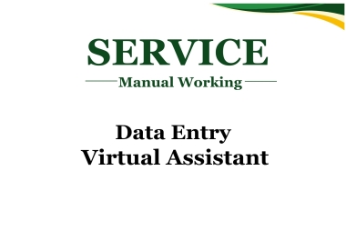 I will be your professional virtual assistant for data entry & admin tasks