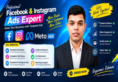 I will setup and manage high converting Meta ads campaigns