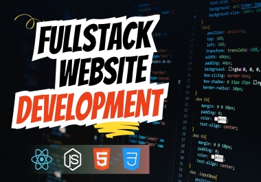 I will build a modern full stack web application using react,  nextjs,  nodejs