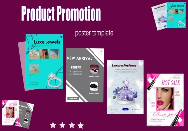 unique and amazing product poster