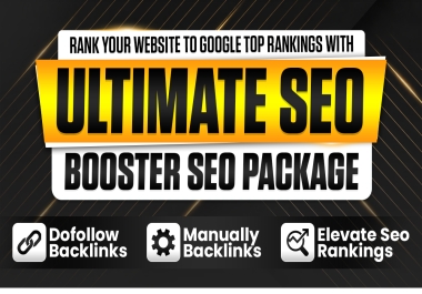 Ultimate Booster Package - Powerful SEO Backlinks for Growth