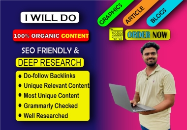 I Will Write Premium Content and Unique Article For You Within 1000 Words