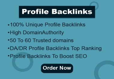I will do high quality DA/DR Profile Backlinks with Boot your SEO Authority.