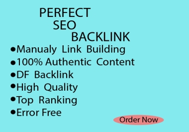 I will deliver high quality web 2.0 Backlinks DA 50+.