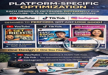I will create High click ratio thumbnails social graphics.