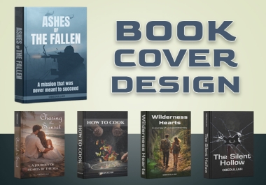 I will design professional book cover,  ebook cover,  KDP and Kindle cover