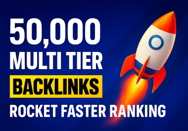 Big pak White-hat SUPER-CHARGE 50,000+ BACKLINKS Multi Tier SEO Powerhouse