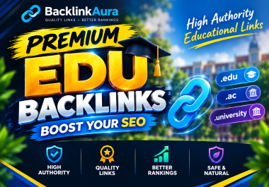 Create Manually 20 EDU Profile Backlinks Authority Domain to Boost Your Google Ranking