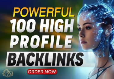 I Will Build 100 Powerful Profile Backlinks for Your Website