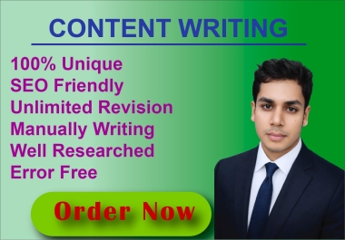 The Art of Content Writing Unique 1000-Word for Any Topic