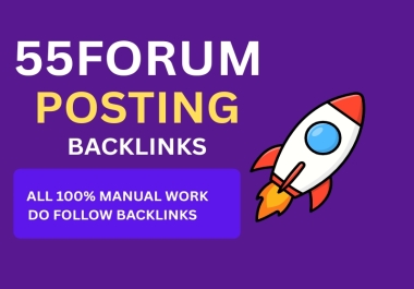 I will provide high quality forum posting backlinks to improve SEO