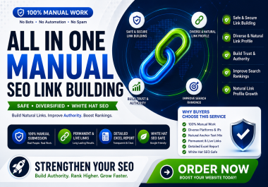 I Will Build a Safe & Natural SEO Backlinks for Long-Term Growth
